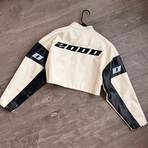 Monaco Racing Style Jacket with Logos - Picture 3 of 4